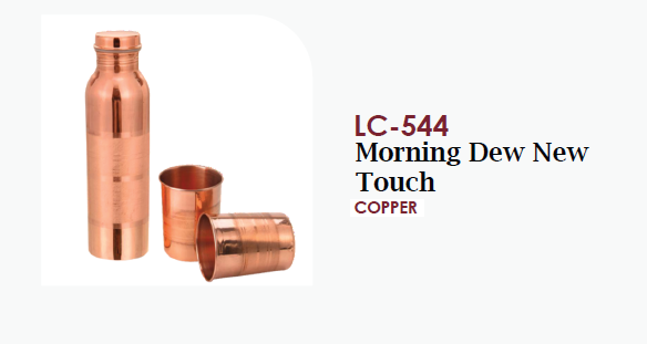 La Coppera - Bottle with Glass