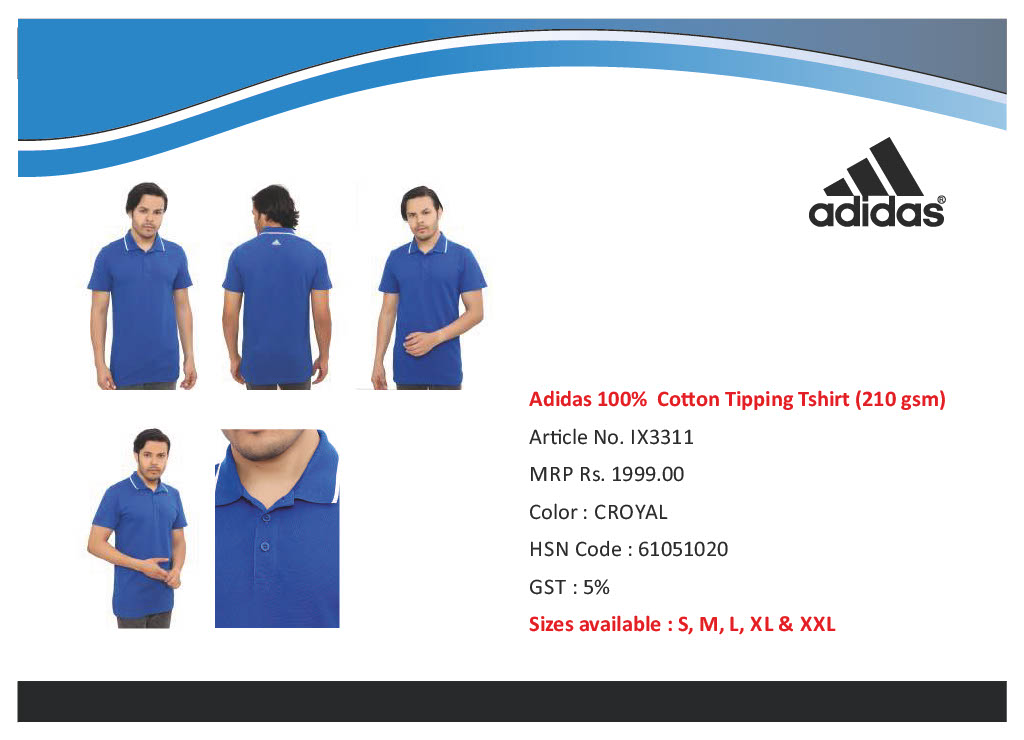 Adidas Tipping Tshirt