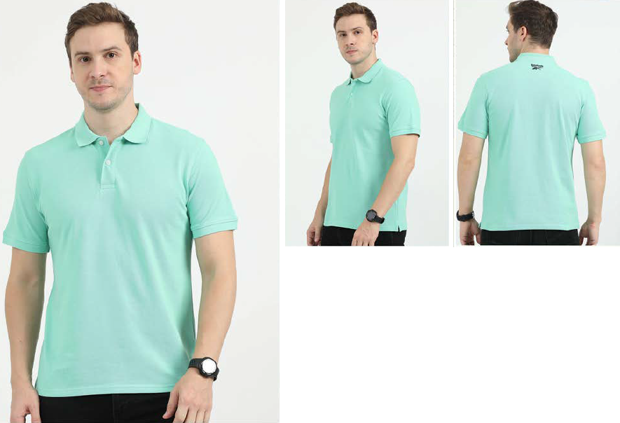 Reebok T-Shirt Polo Cotton