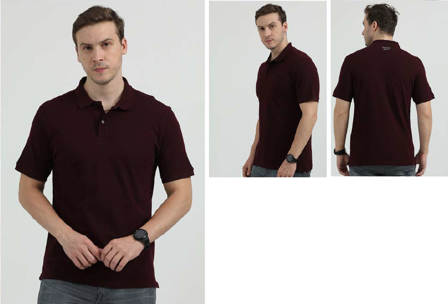 Reebok T-Shirt Polo Cotton