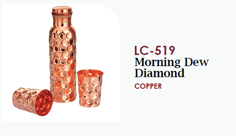 La Coppera - Bottle with Glass