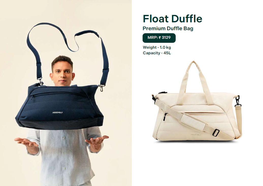 Float Duffle Premium Duffle Bag
