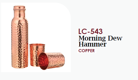 La Coppera - Bottle with Glass