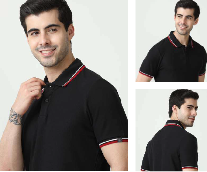 Marks & Spencers Tipping Polo T-shirts