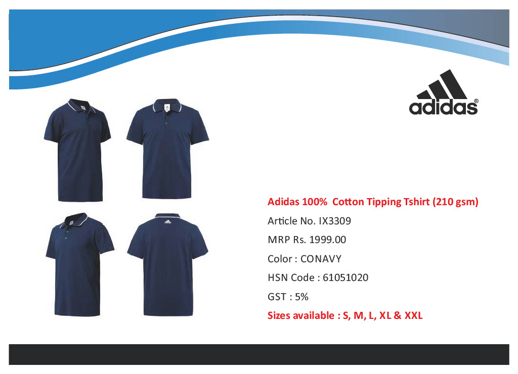 Adidas Tipping Tshirt