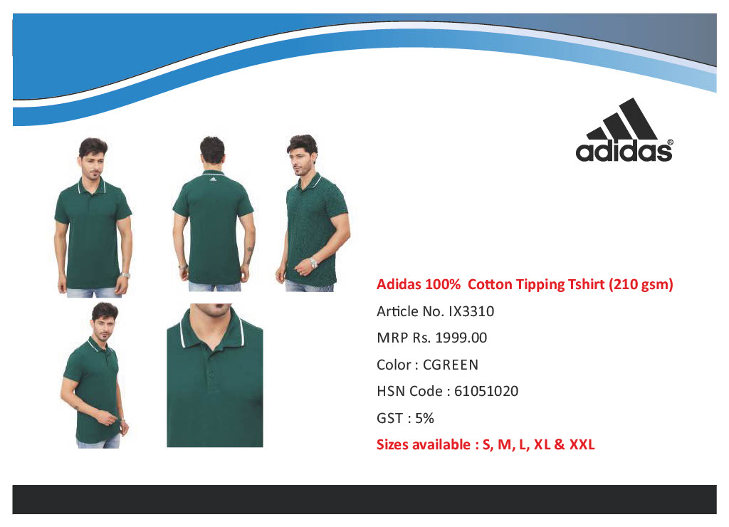 Adidas Tipping Tshirt
