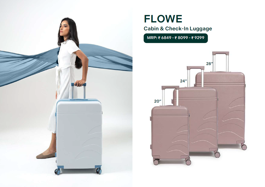 FLOWE Cabin & Check-In Luggage