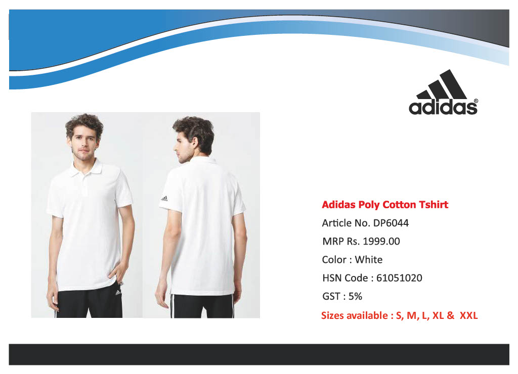 Adidas Poly Cotton Tshirt