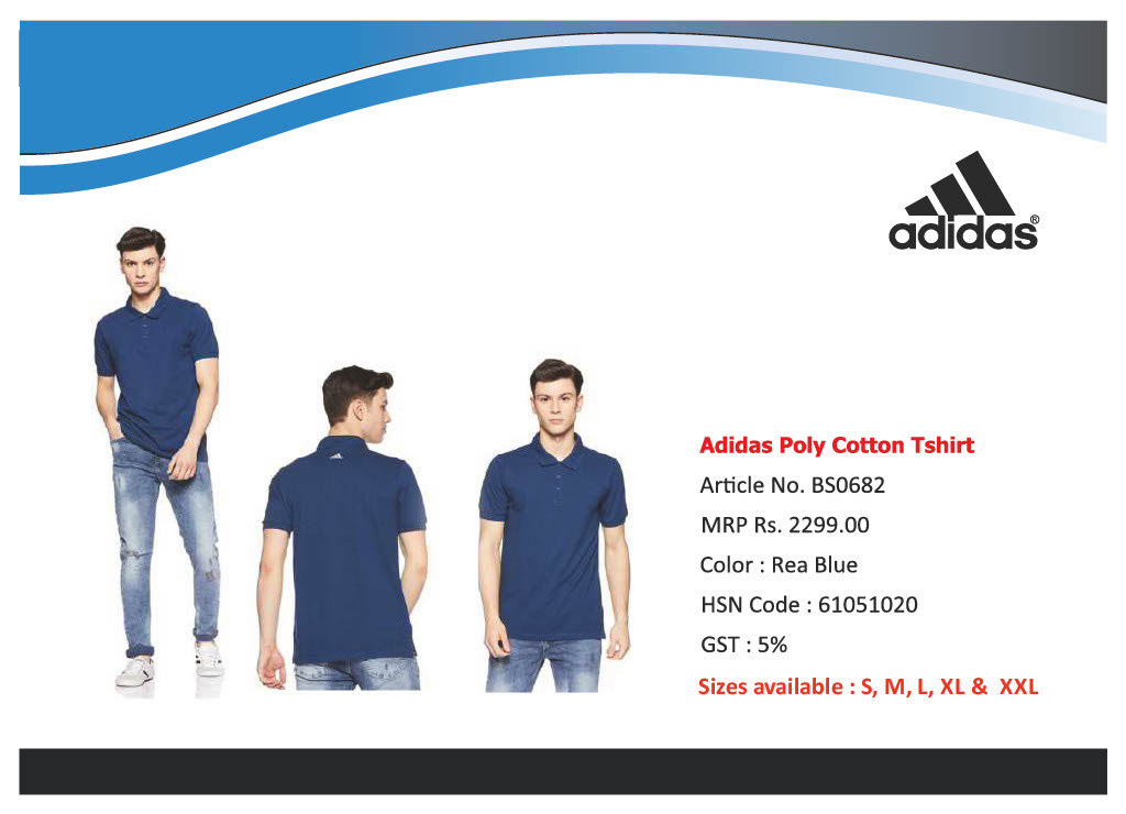 Adidas Poly Cotton Tshirt