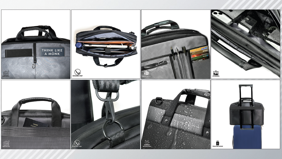 Okami ZenPack Classic Laptop Messenger Bag