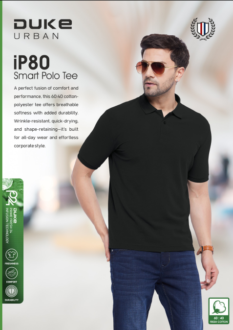 Duke Smart Polo Tee iP80