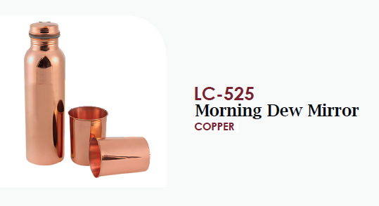 La Coppera - Bottle with Glass