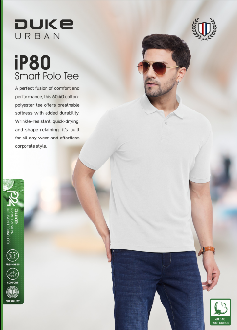 Duke Smart Polo Tee iP80