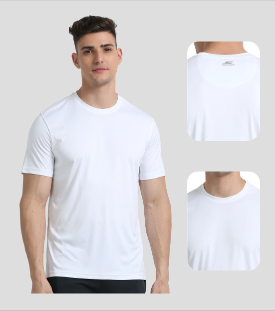Skechers Polo Polyester T-Shirts Round neck