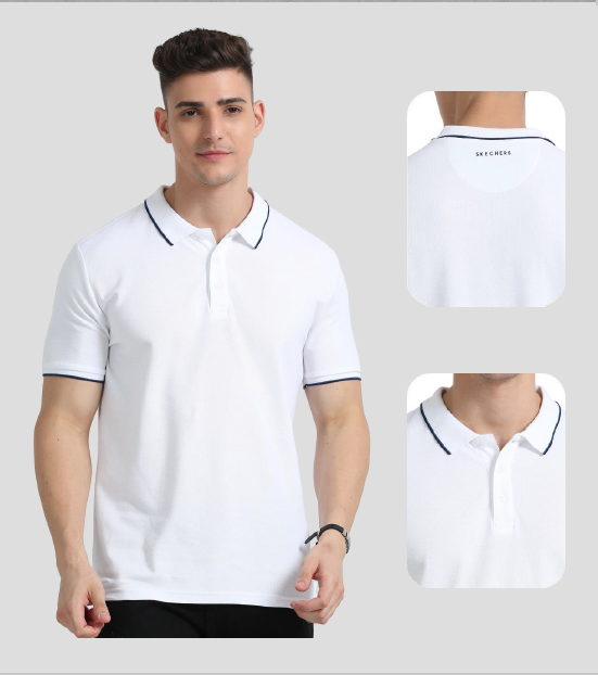 Skechers Polo Cotton T-Shirts