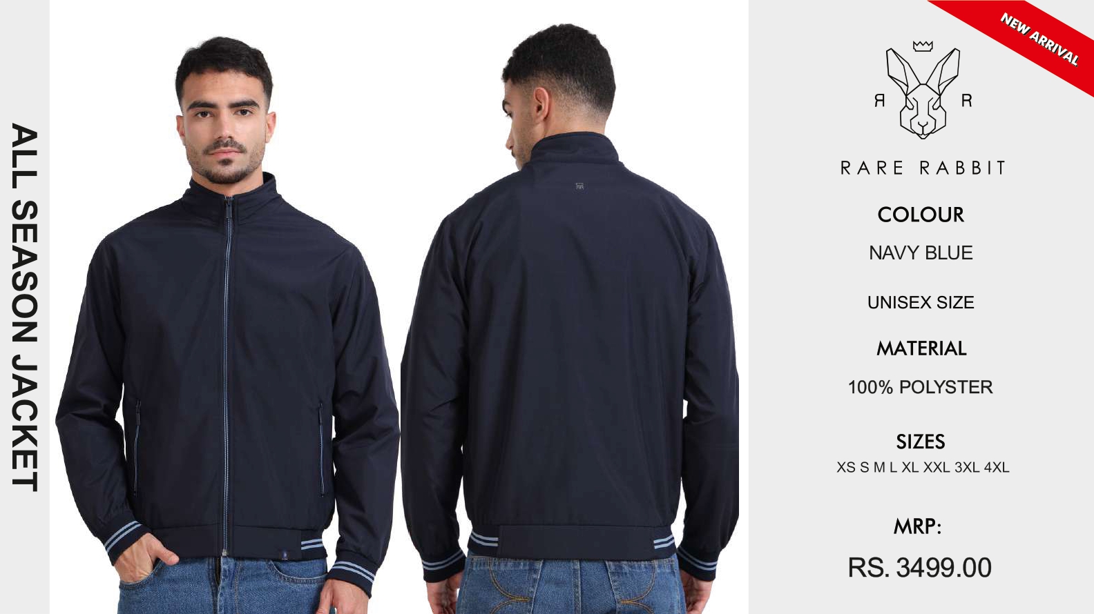 RARE RABBIT All Season Jacket