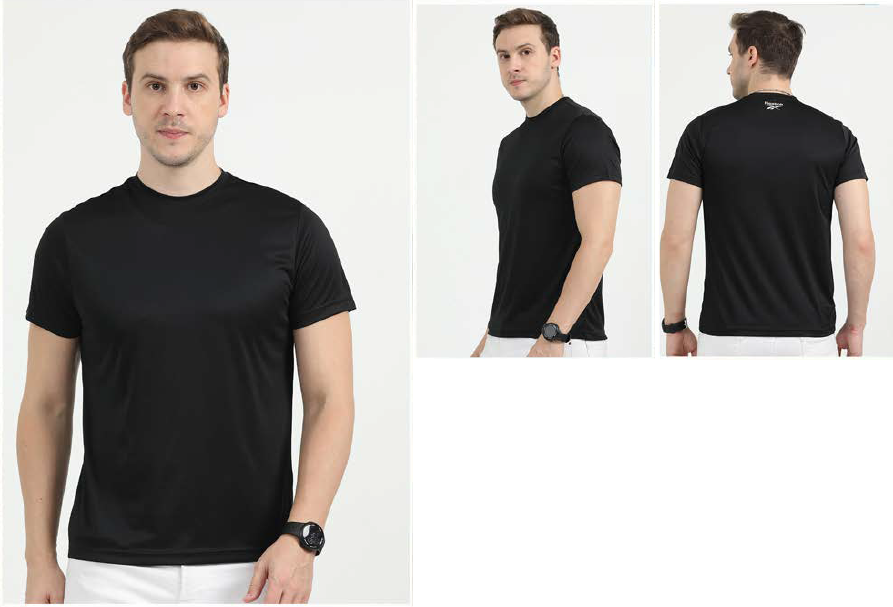 Reebok T-Shirt Round Polyester