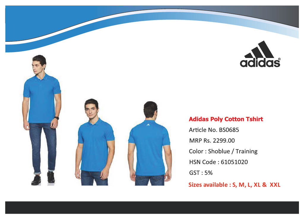 Adidas Poly Cotton Tshirt