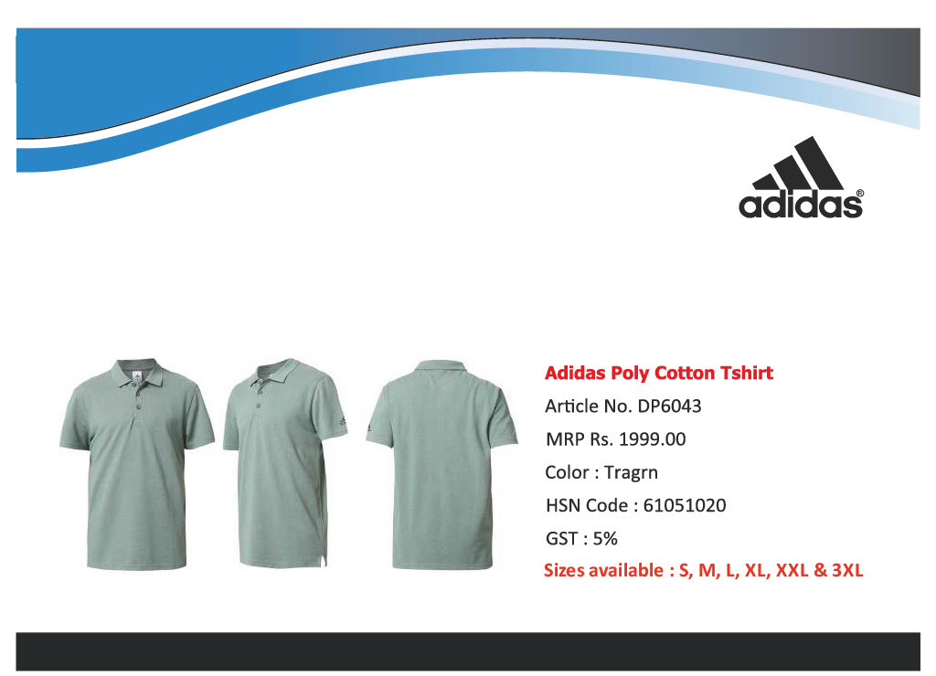 Adidas Poly Cotton Tshirt