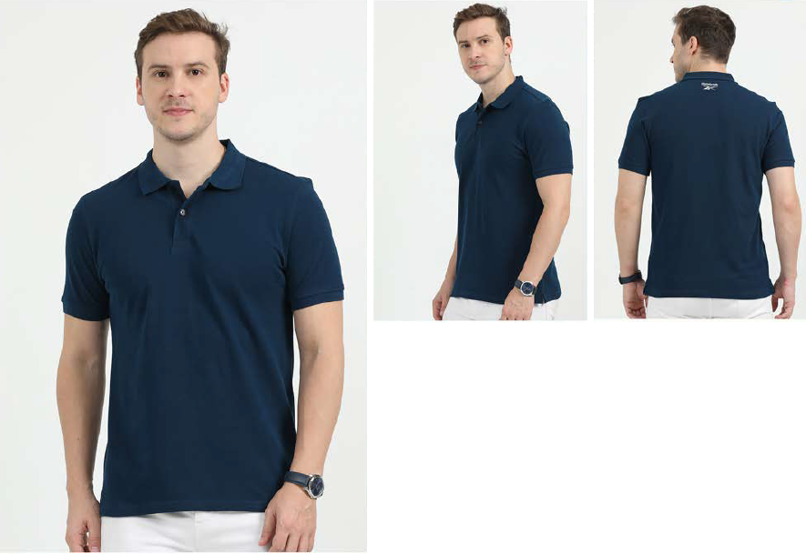 Reebok T-Shirt Polo Cotton