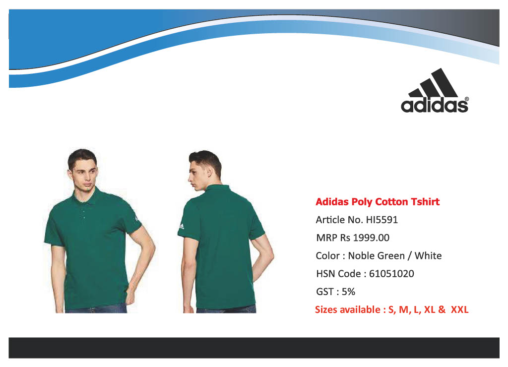 Adidas Poly Cotton Tshirt