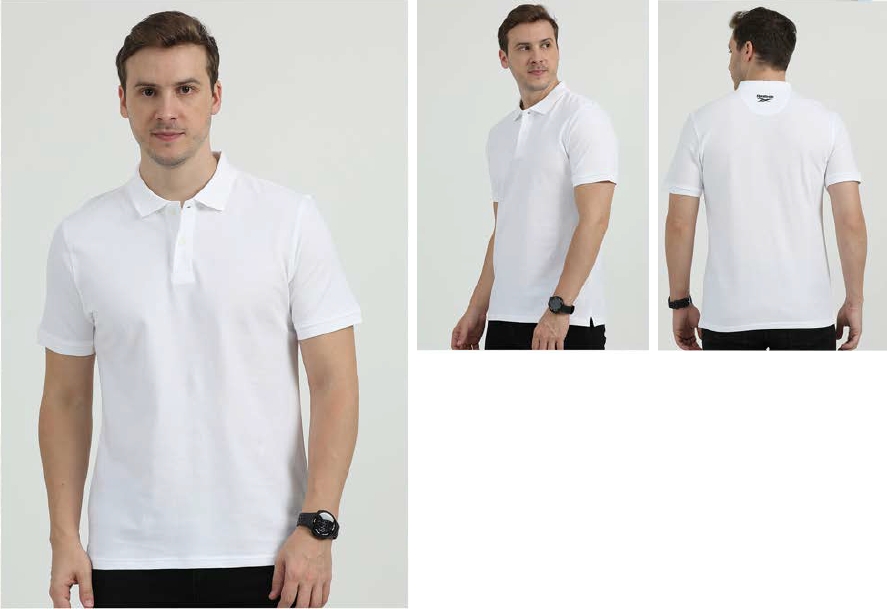 Reebok T-Shirt Polo Cotton