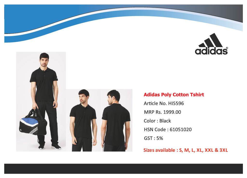 Adidas Poly Cotton Tshirt